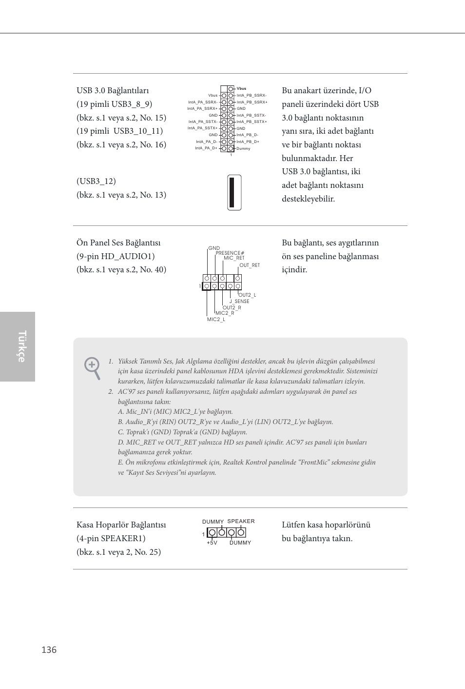 Türk çe | ASRock Z87 OC Formula__ac User Manual | Page 138 / 224