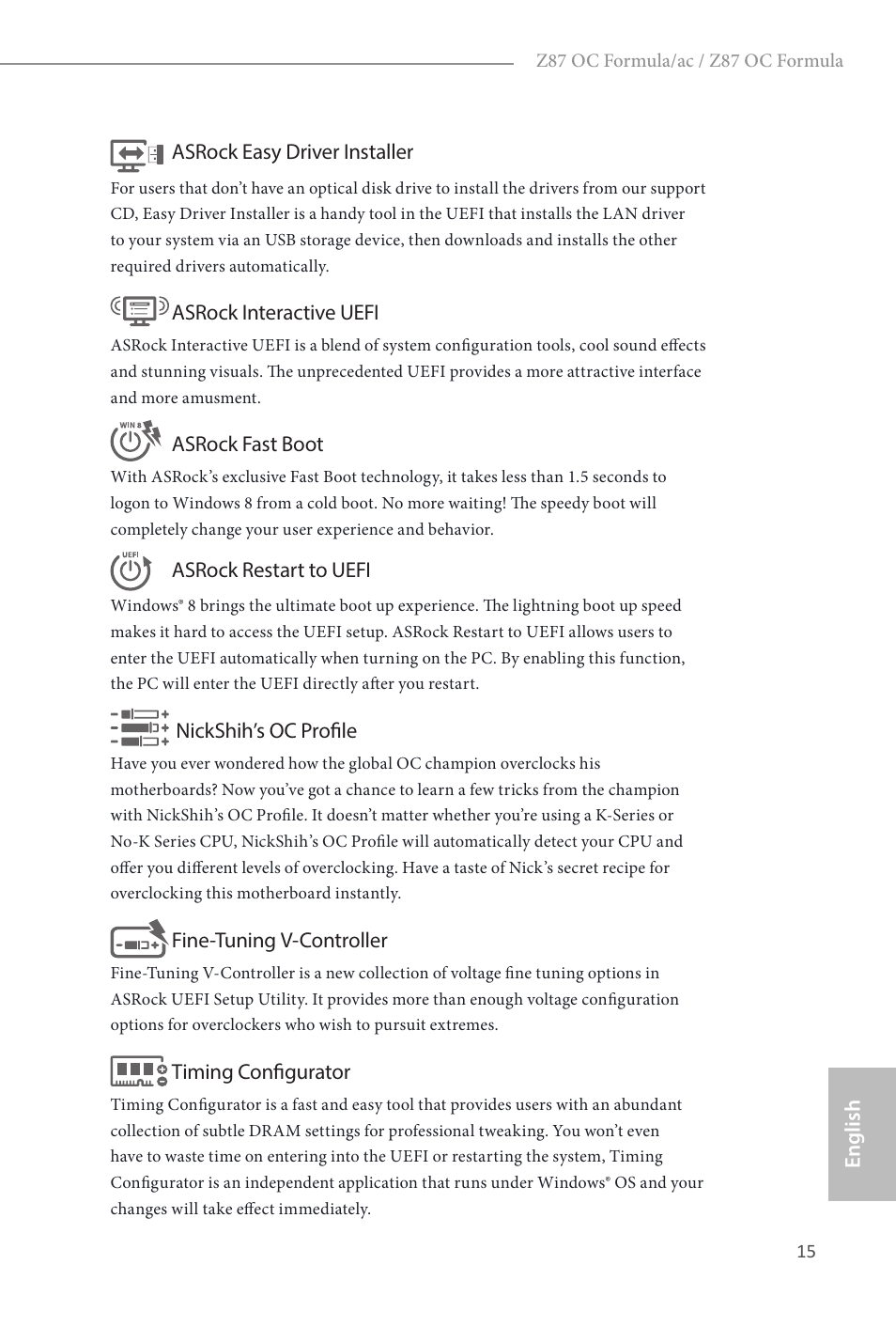 ASRock Z87 OC Formula__ac User Manual | Page 17 / 224