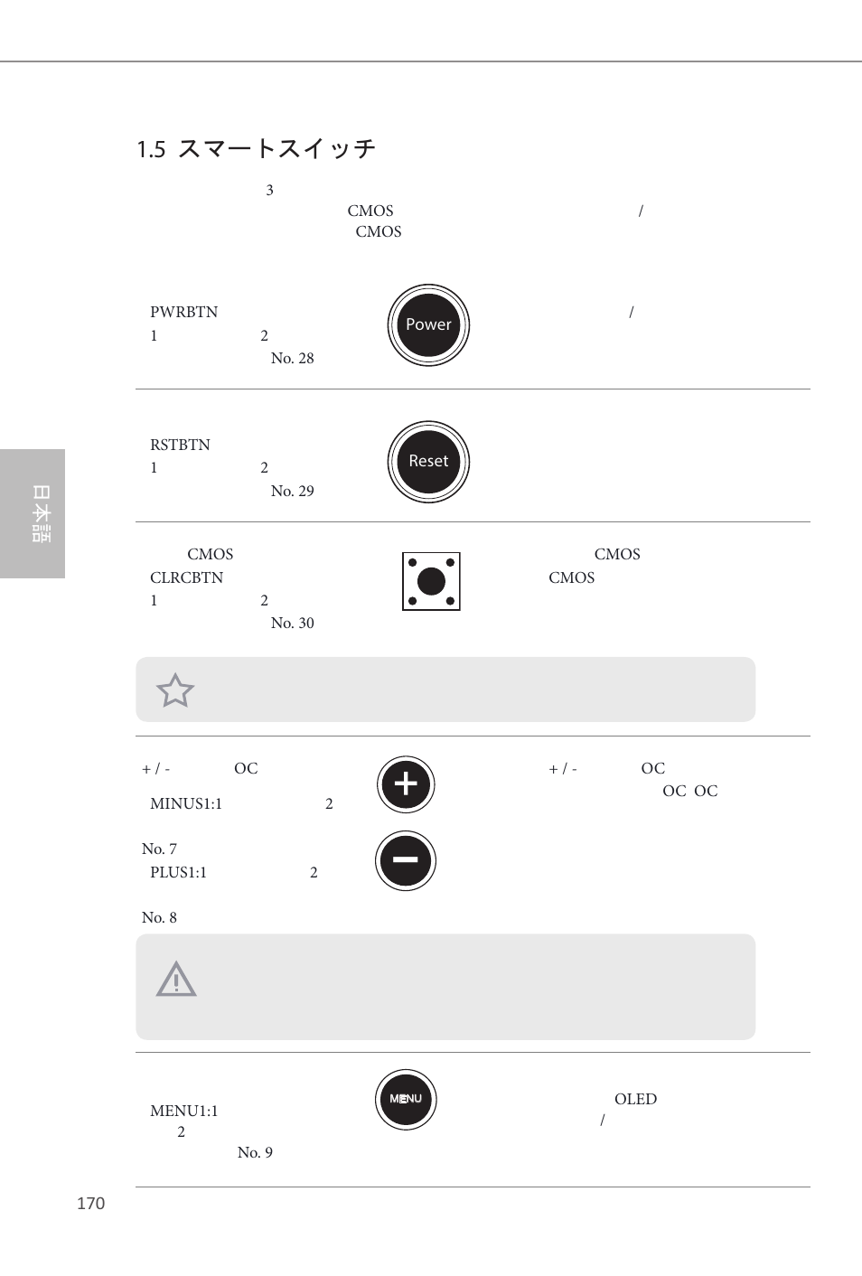 5 スマートスイッチ | ASRock Z87 OC Formula__ac User Manual | Page 172 / 224