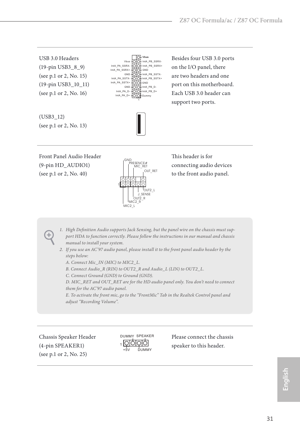 English, Z87 oc formula/ac / z87 oc formula | ASRock Z87 OC Formula__ac User Manual | Page 33 / 224