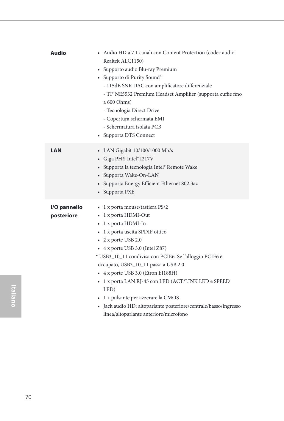 Italiano | ASRock Z87 OC Formula__ac User Manual | Page 72 / 224