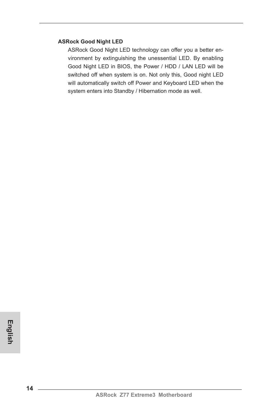 English | ASRock Z77 Extreme3 User Manual | Page 14 / 169