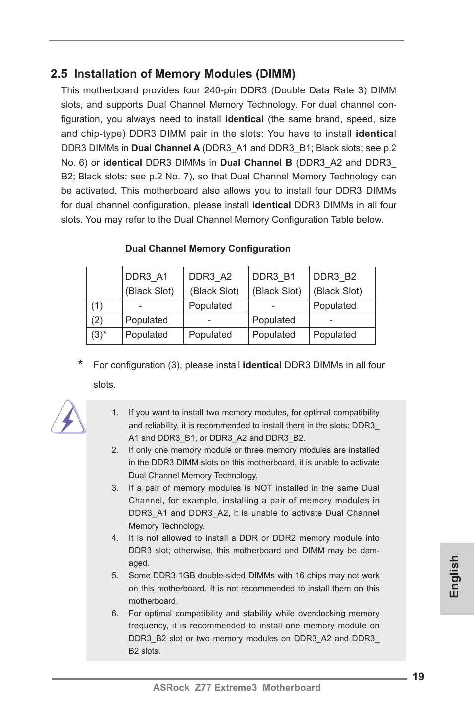 ASRock Z77 Extreme3 User Manual | Page 19 / 169