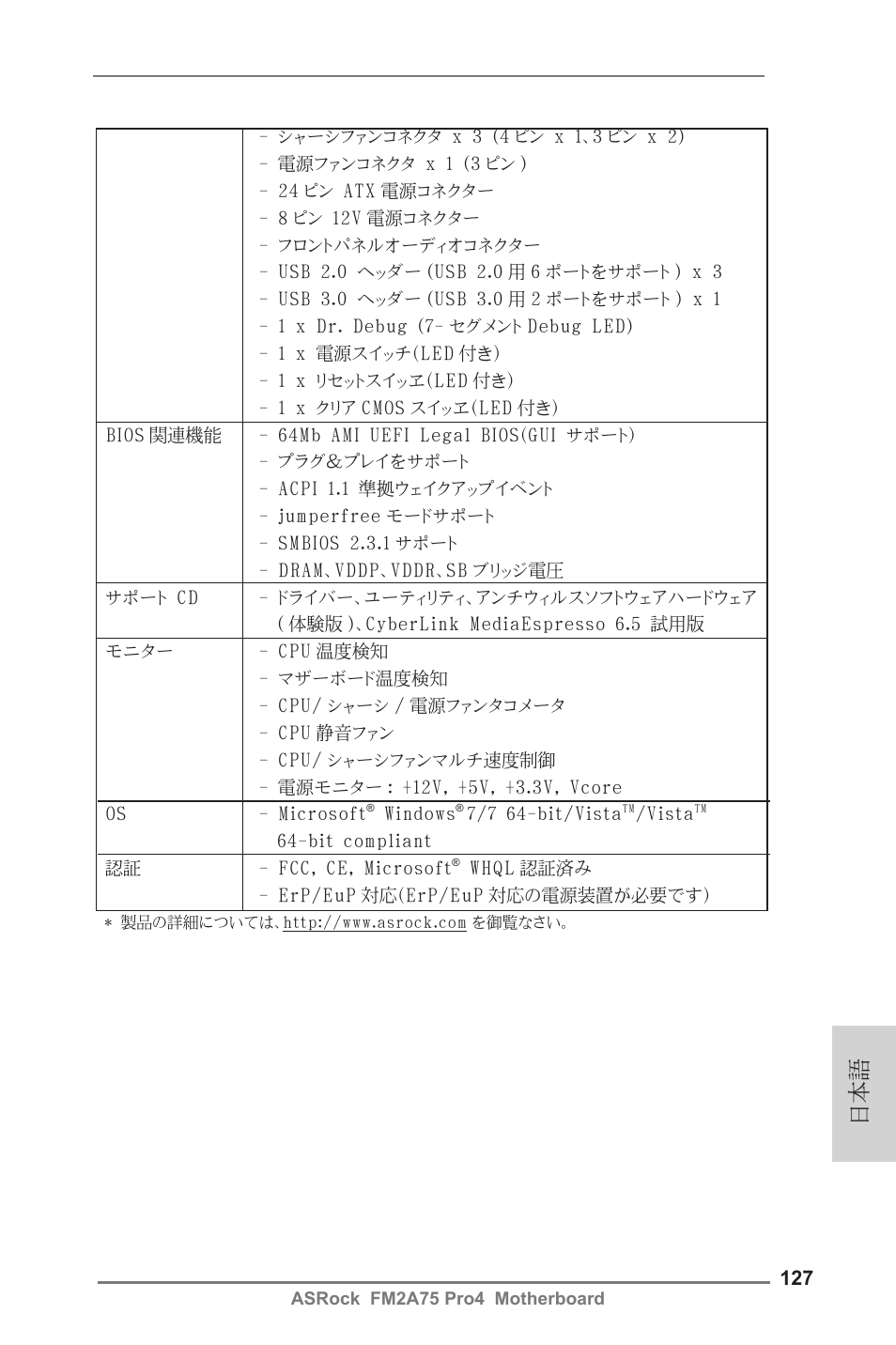 ASRock FM2A75 Pro4 User Manual | Page 127 / 171