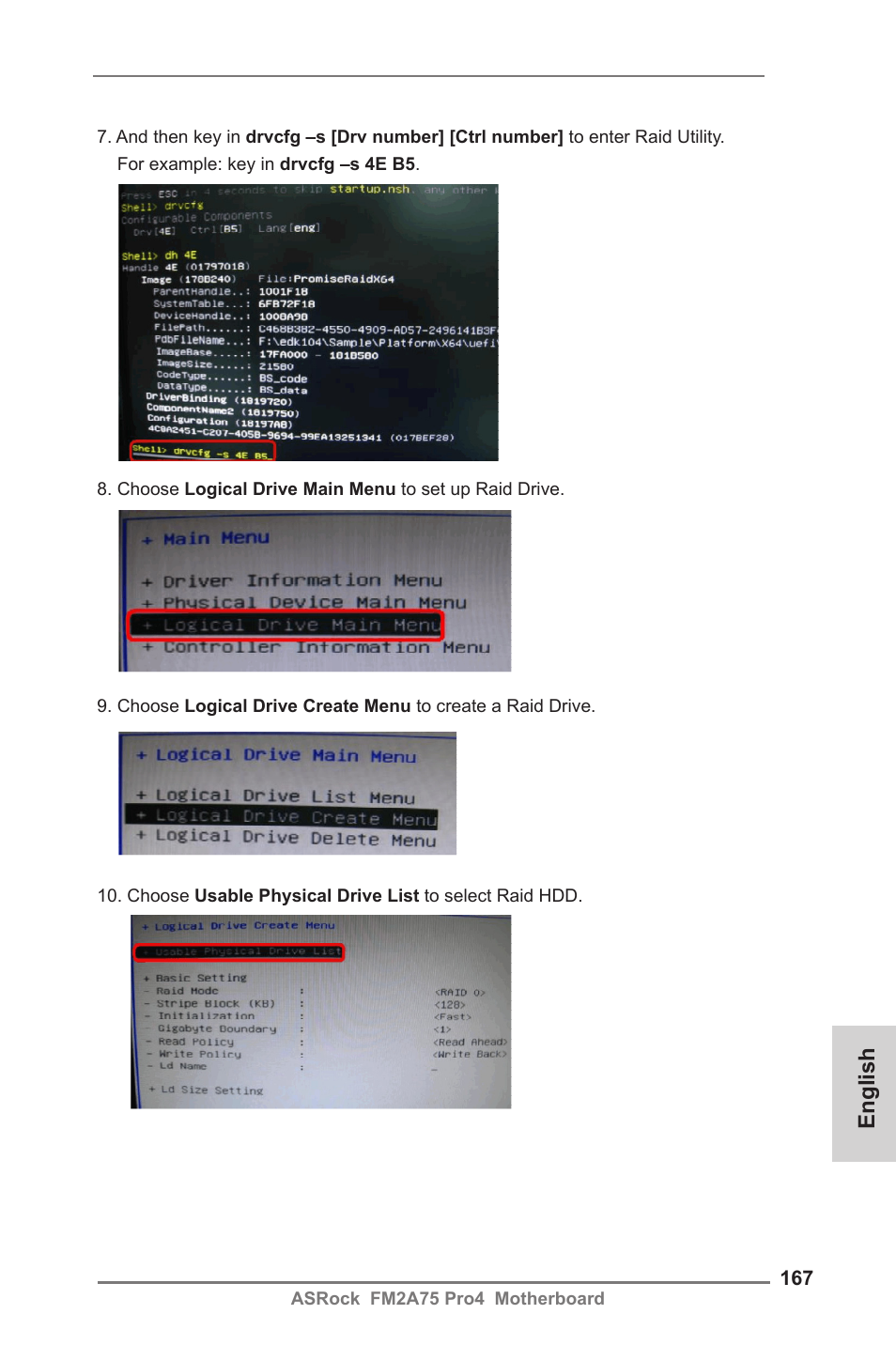 English | ASRock FM2A75 Pro4 User Manual | Page 167 / 171