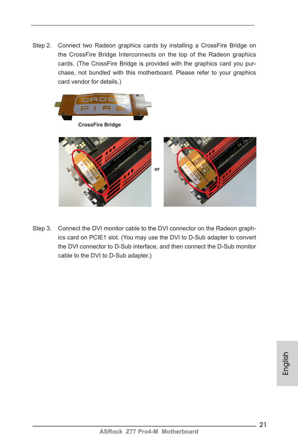 English | ASRock Z77 Pro4-M User Manual | Page 21 / 230