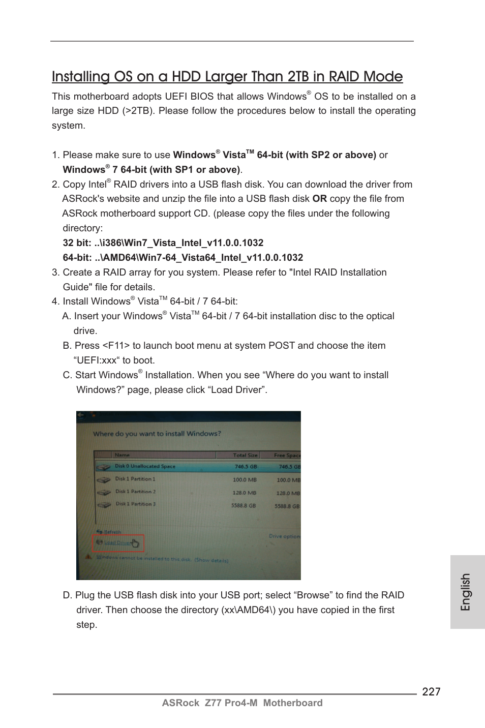 English | ASRock Z77 Pro4-M User Manual | Page 227 / 230