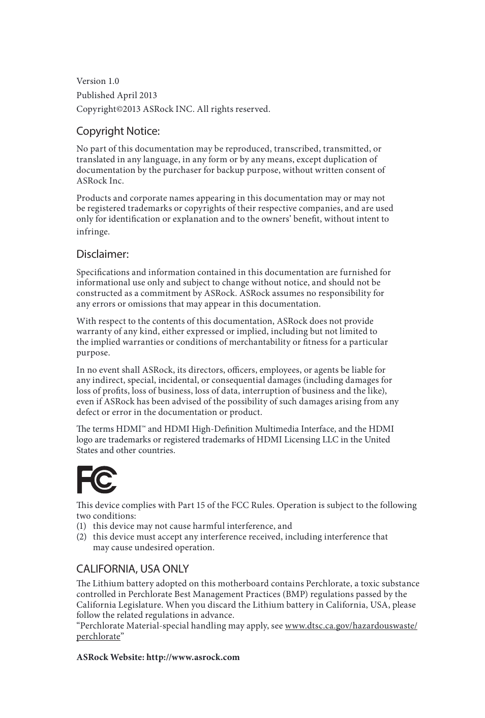 ASRock B85 Pro4 User Manual | 163 pages