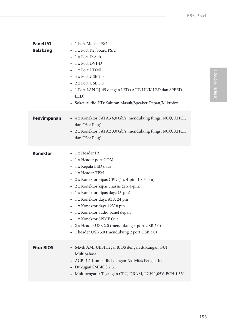 B 8 5 pro4 | ASRock B85 Pro4 User Manual | Page 155 / 163