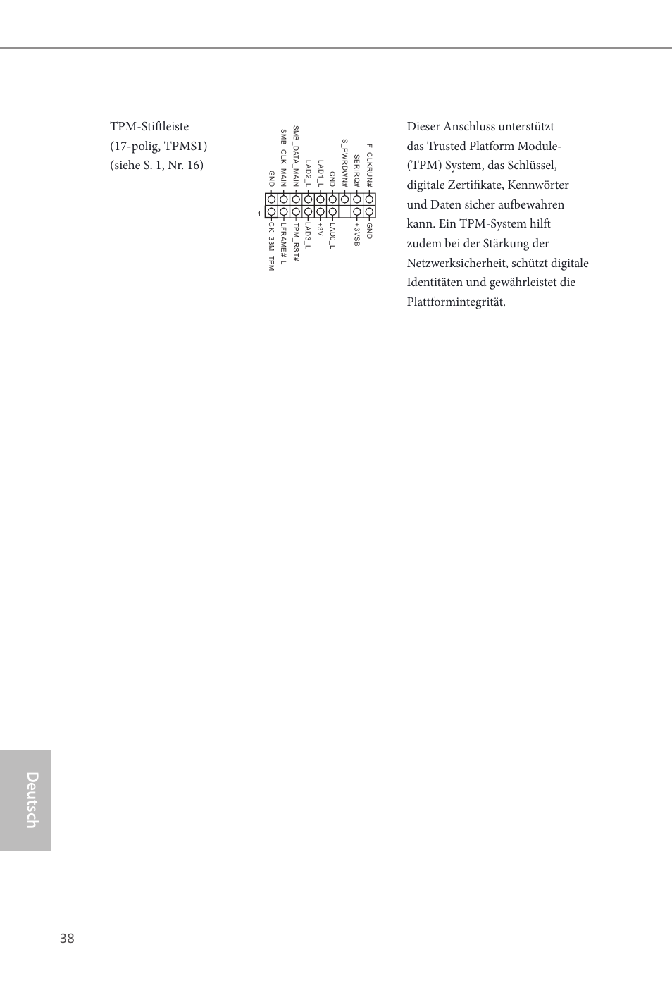 Deutsch | ASRock B85 Pro4 User Manual | Page 40 / 163