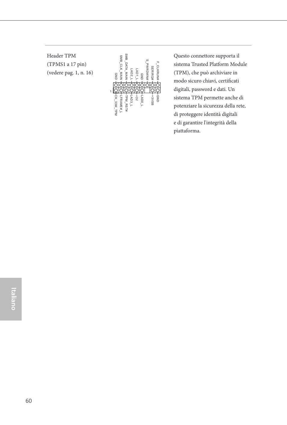 Italiano | ASRock B85 Pro4 User Manual | Page 62 / 163