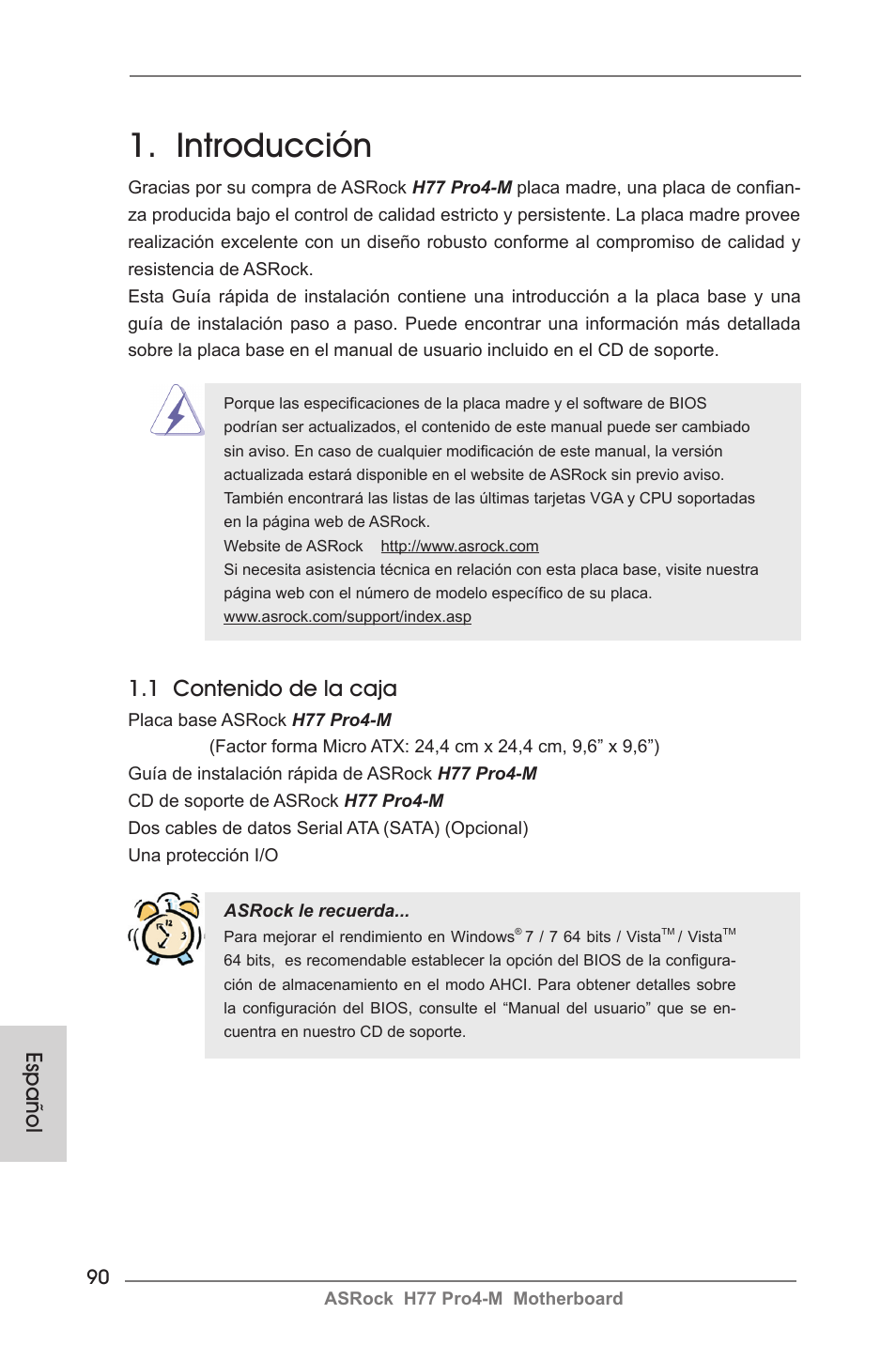 ASRock H77 Pro4-M User Manual | Page 90 / 230