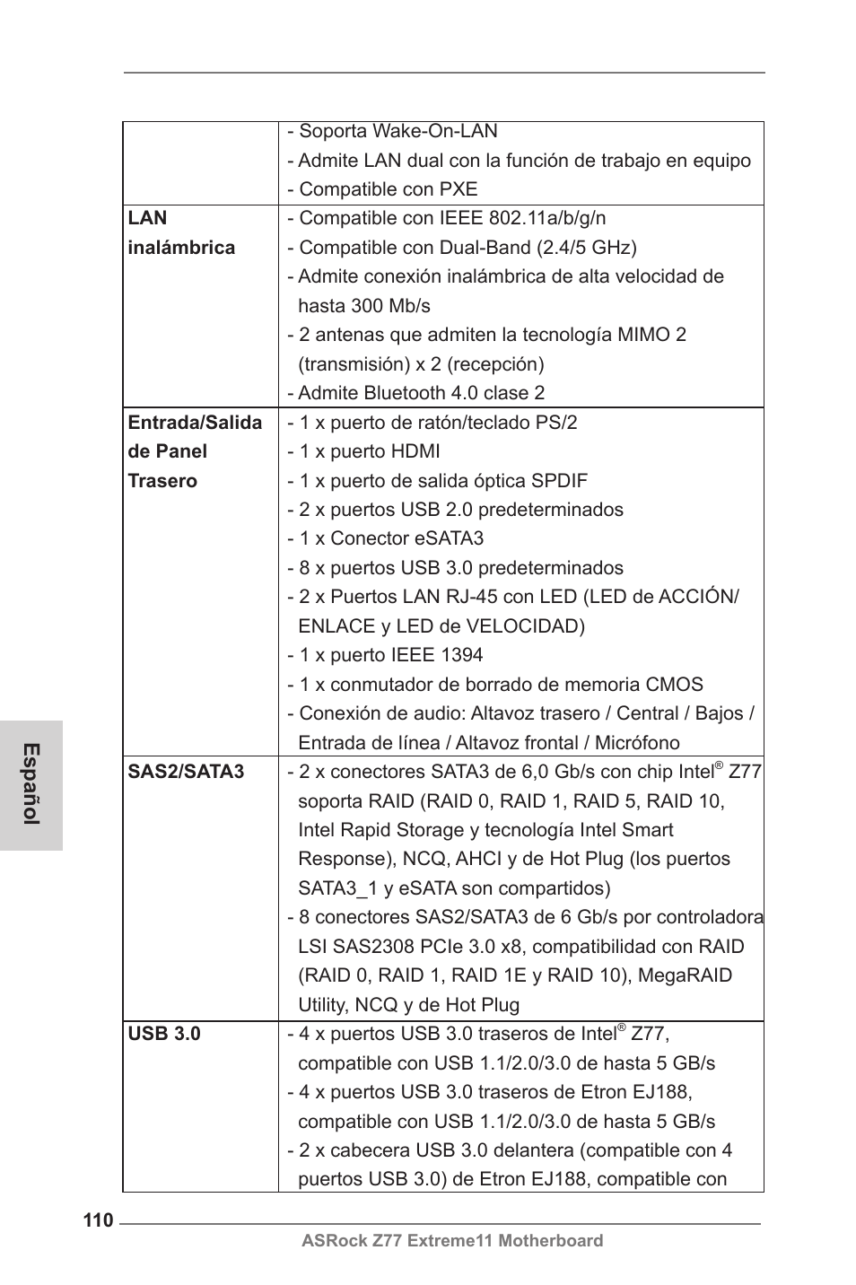 ASRock Z77 Extreme11 User Manual | Page 110 / 241