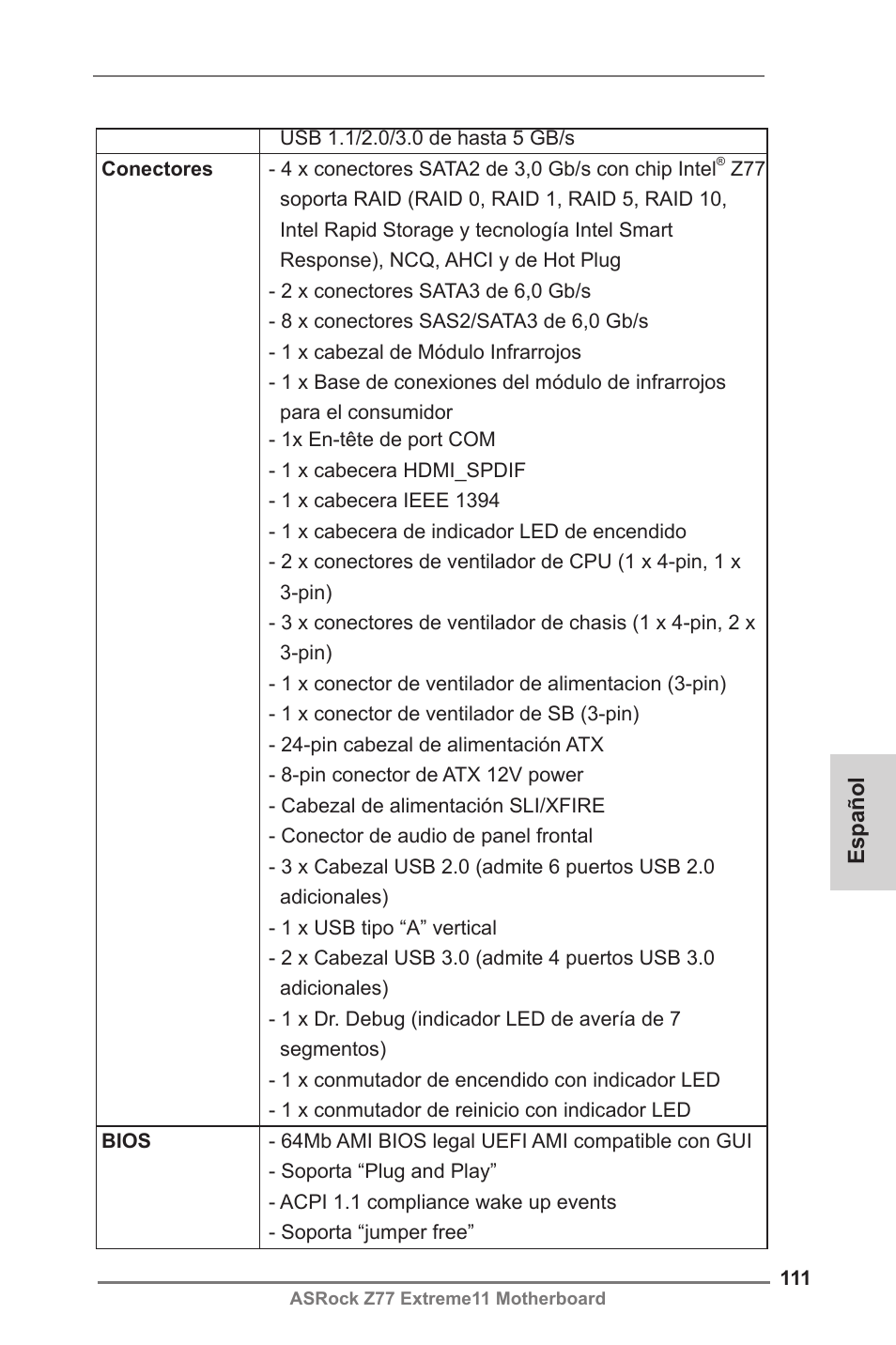 ASRock Z77 Extreme11 User Manual | Page 111 / 241