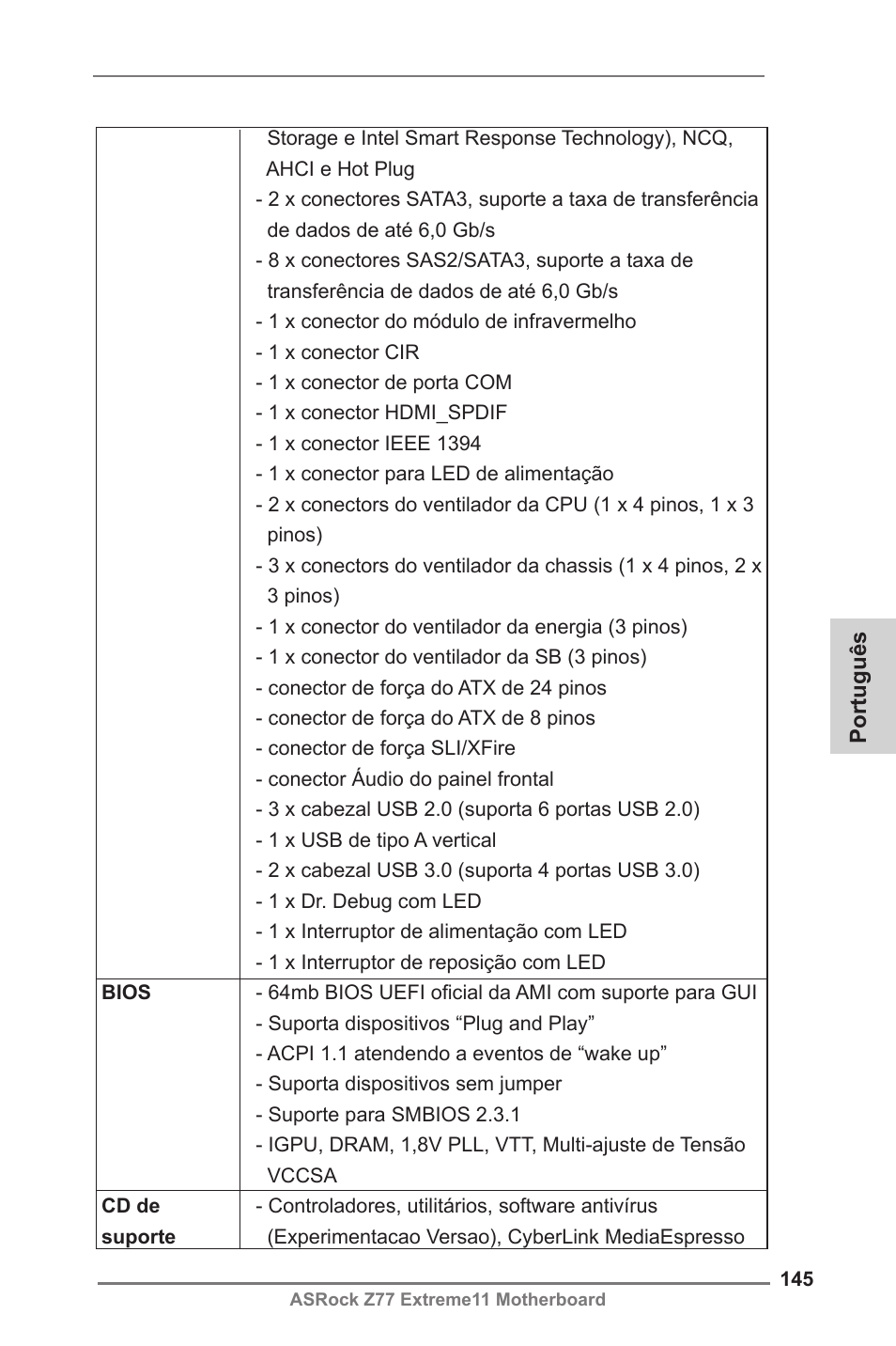 ASRock Z77 Extreme11 User Manual | Page 145 / 241