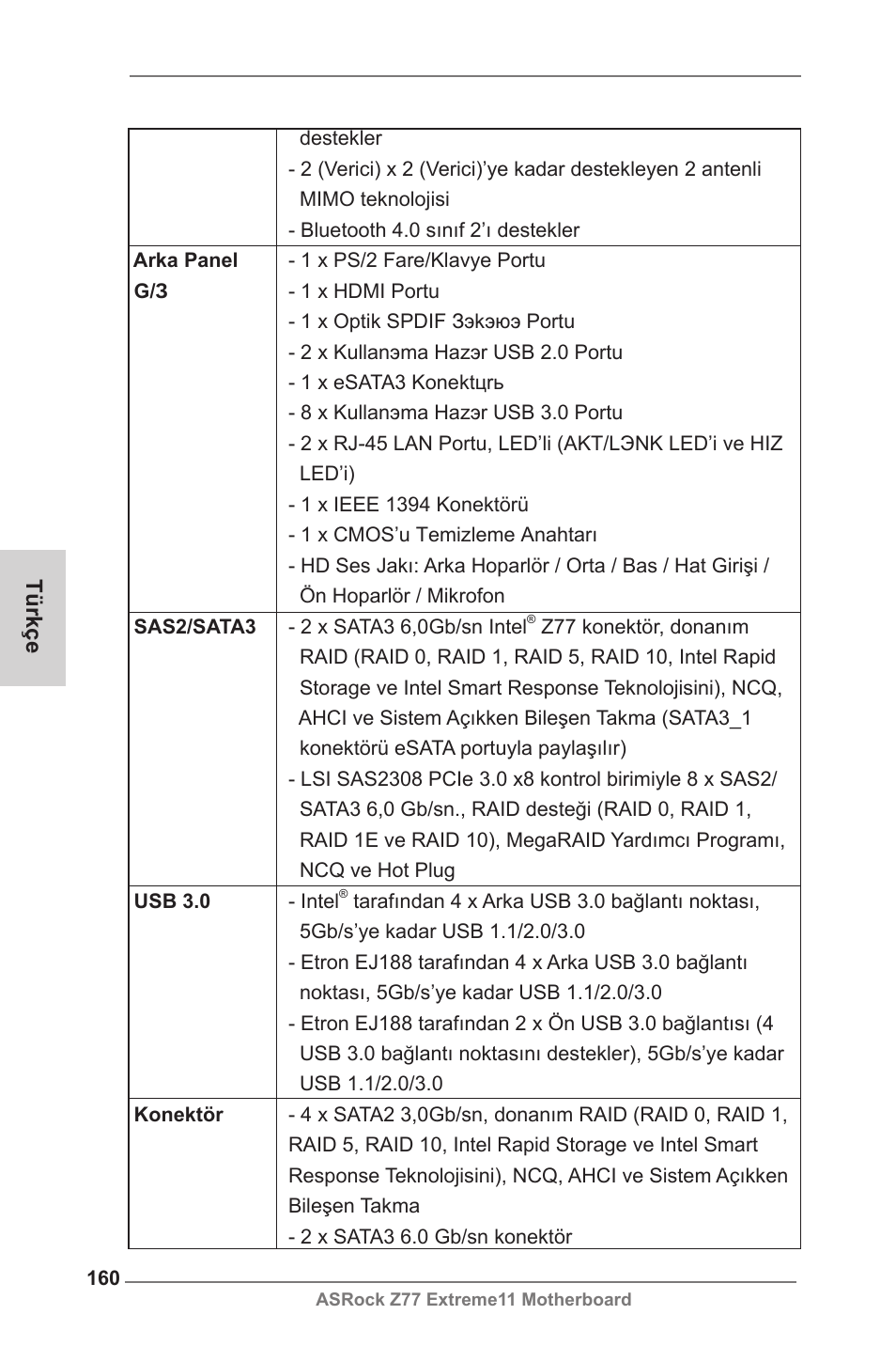 ASRock Z77 Extreme11 User Manual | Page 160 / 241