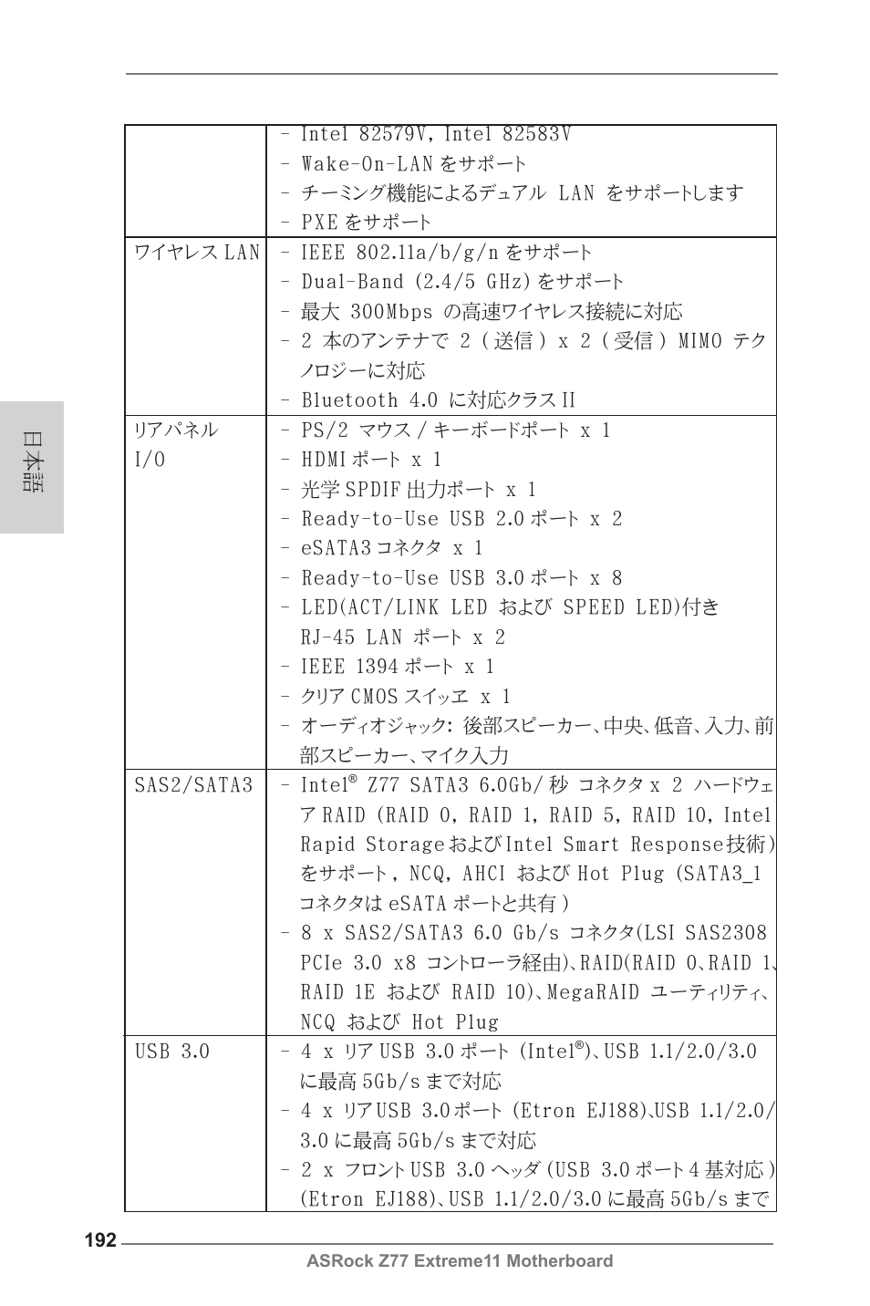 ASRock Z77 Extreme11 User Manual | Page 192 / 241