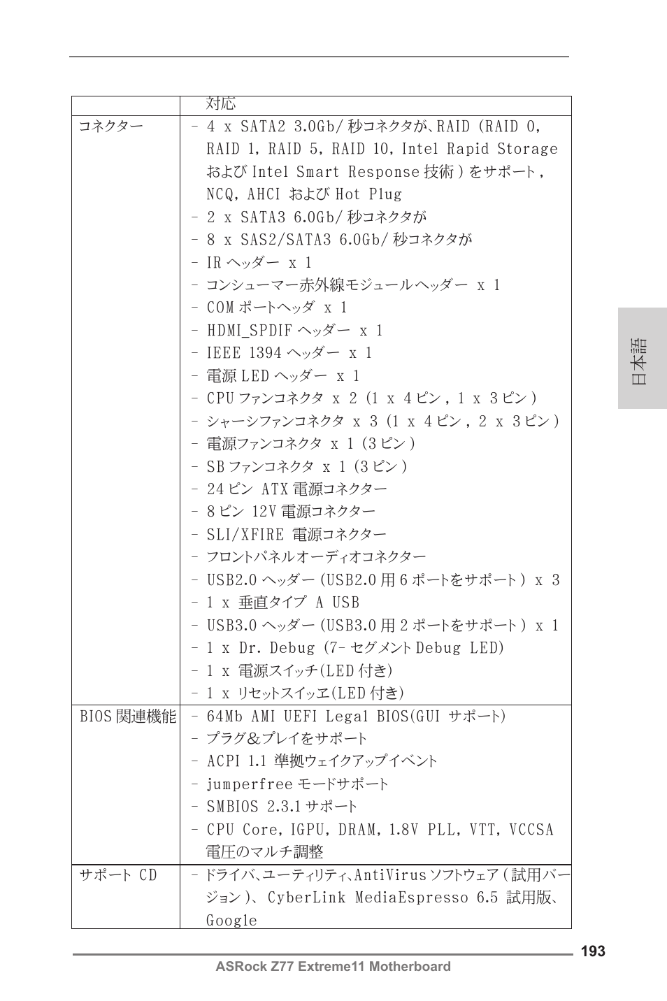 ASRock Z77 Extreme11 User Manual | Page 193 / 241