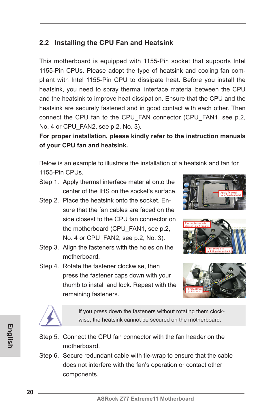 ASRock Z77 Extreme11 User Manual | Page 20 / 241