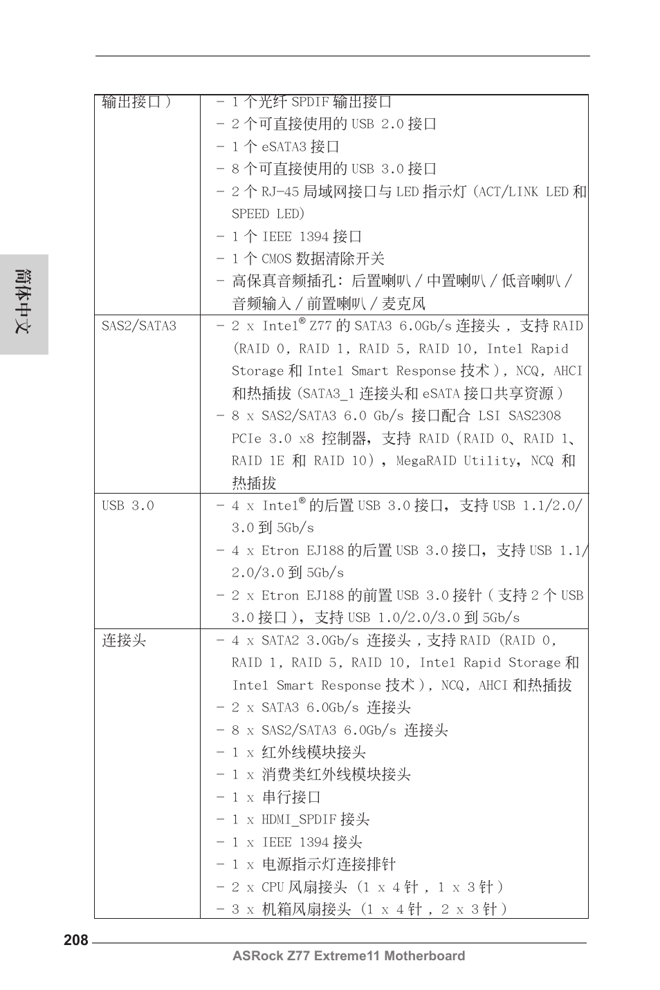ASRock Z77 Extreme11 User Manual | Page 208 / 241