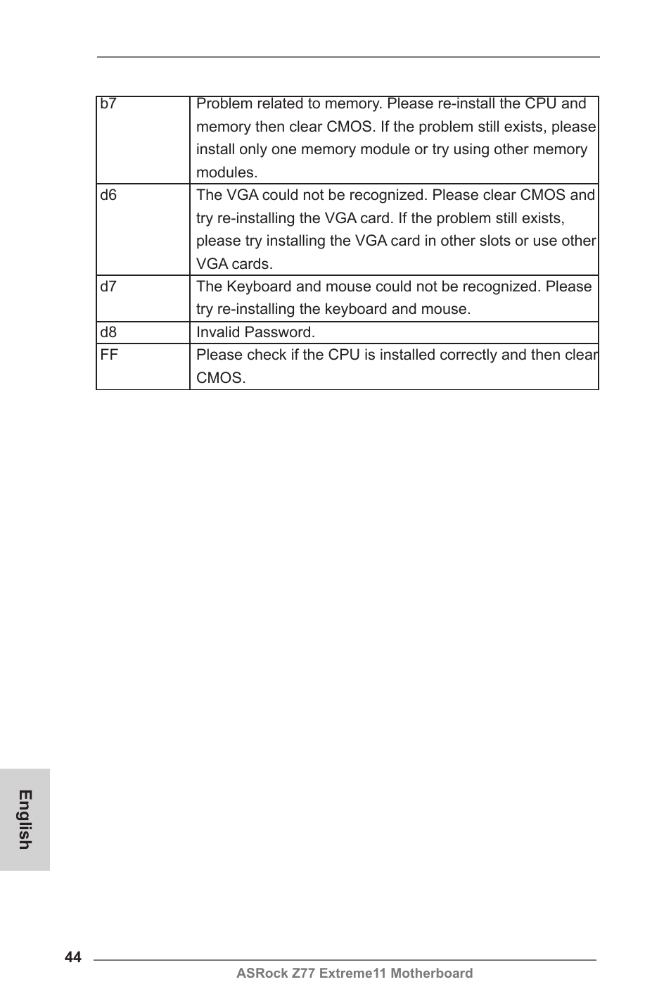 ASRock Z77 Extreme11 User Manual | Page 44 / 241