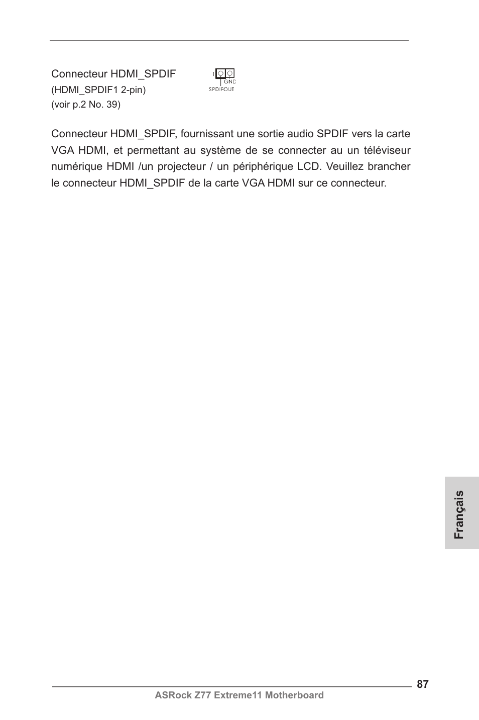 ASRock Z77 Extreme11 User Manual | Page 87 / 241