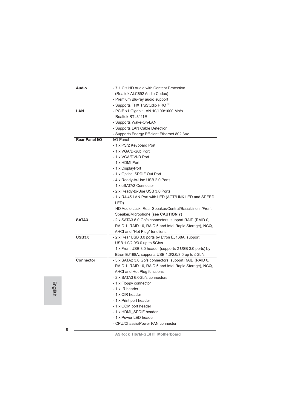 English | ASRock H67M-GE__HT User Manual | Page 8 / 271