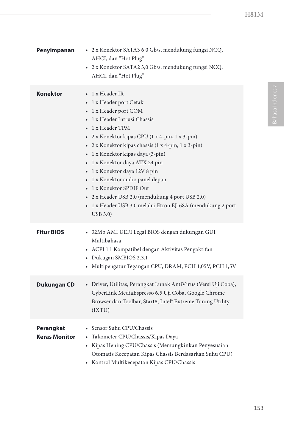 H 8 1m | ASRock H81M User Manual | Page 155 / 163