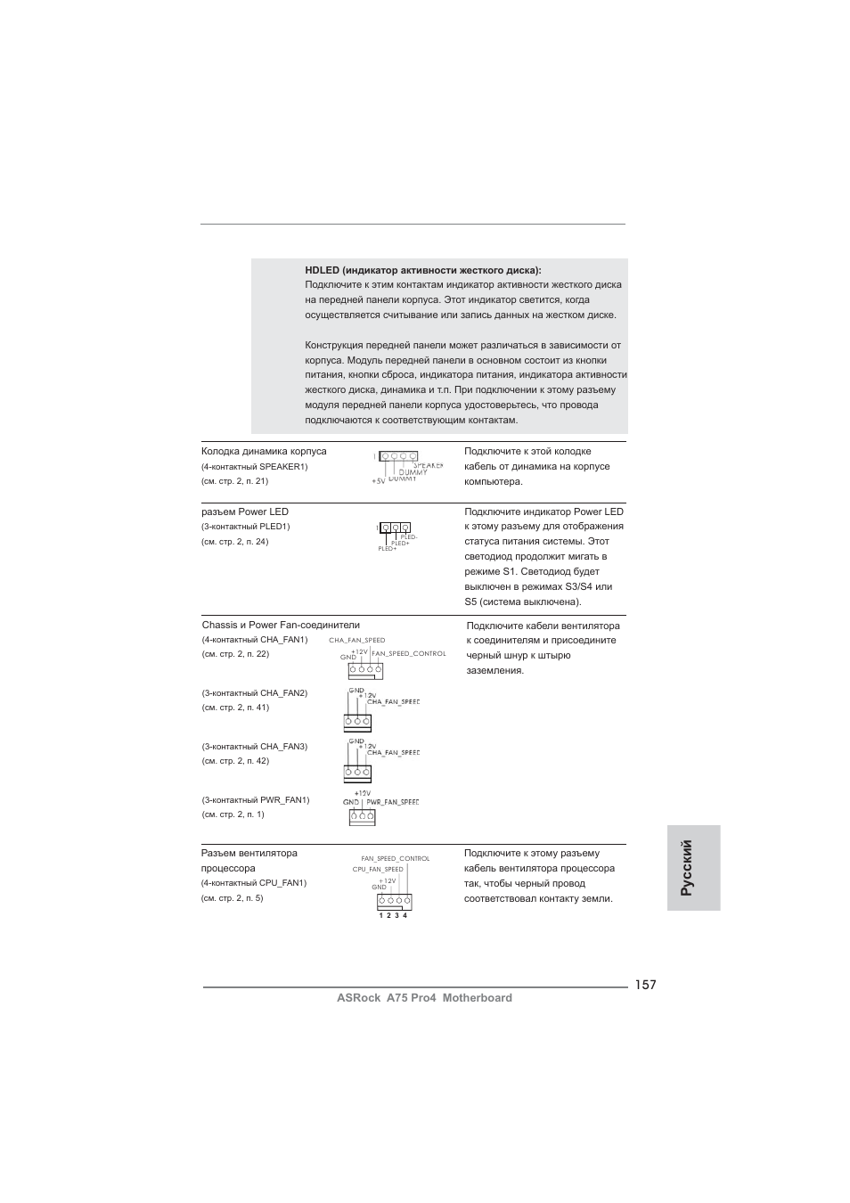 Ру сский | ASRock A75 Pro4 User Manual | Page 157 / 282