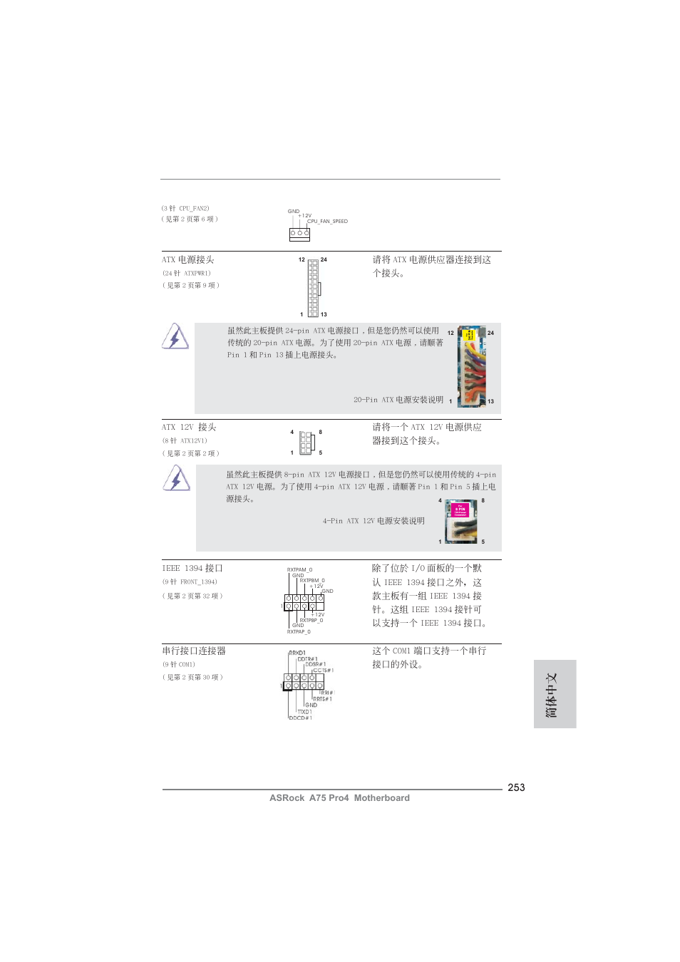 簡體中文 | ASRock A75 Pro4 User Manual | Page 253 / 282