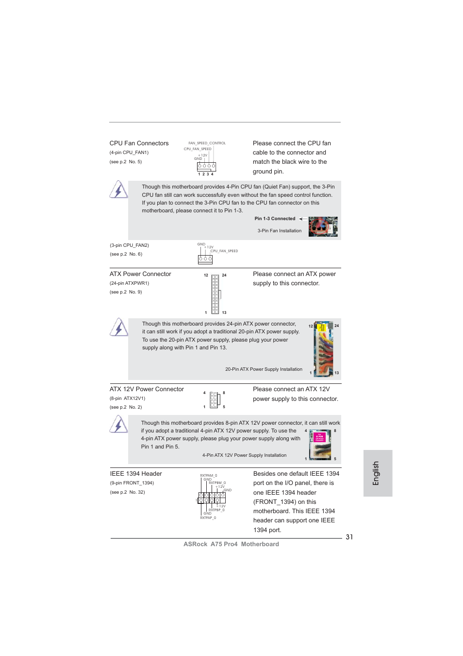 English | ASRock A75 Pro4 User Manual | Page 31 / 282