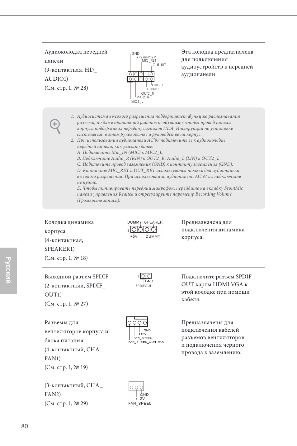 Ру сский | ASRock Z87 Pro4 User Manual | Page 82 / 163