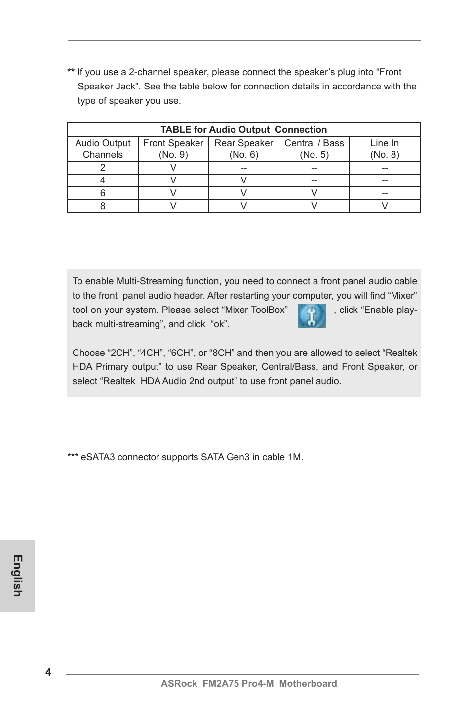 English | ASRock FM2A75 Pro4-M User Manual | Page 4 / 164