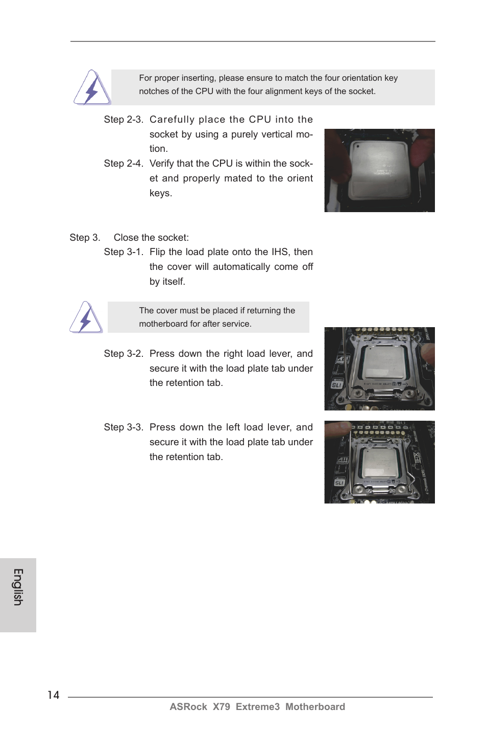 English | ASRock X79 Extreme3 User Manual | Page 14 / 204
