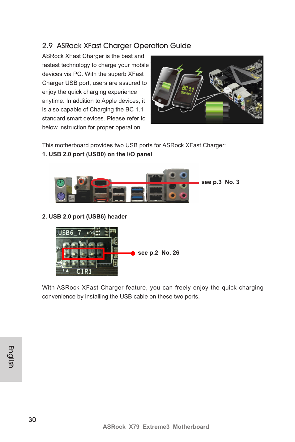 English 2.9 asrock xfast charger operation guide | ASRock X79 Extreme3 User Manual | Page 30 / 204
