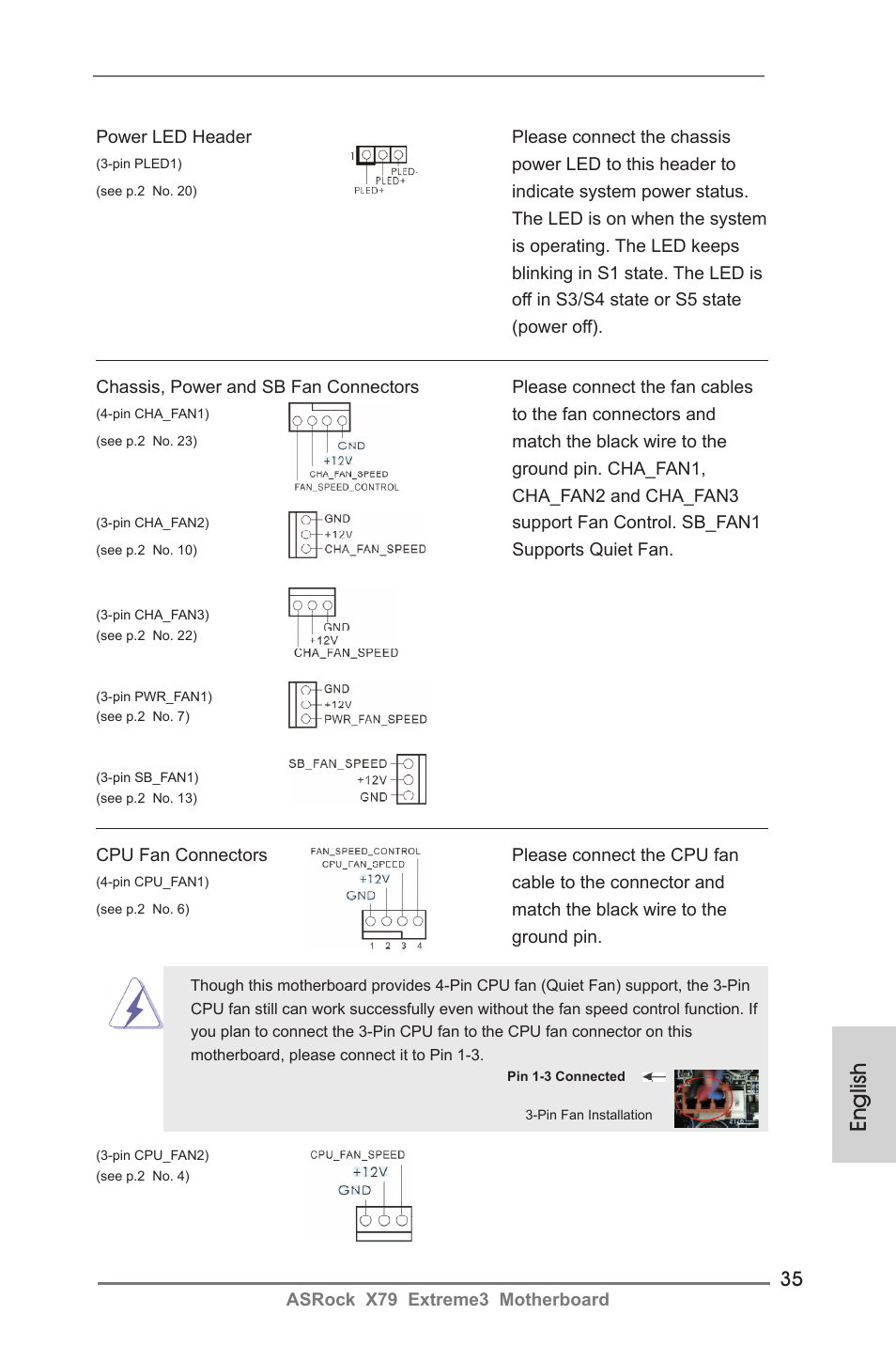 English | ASRock X79 Extreme3 User Manual | Page 35 / 204