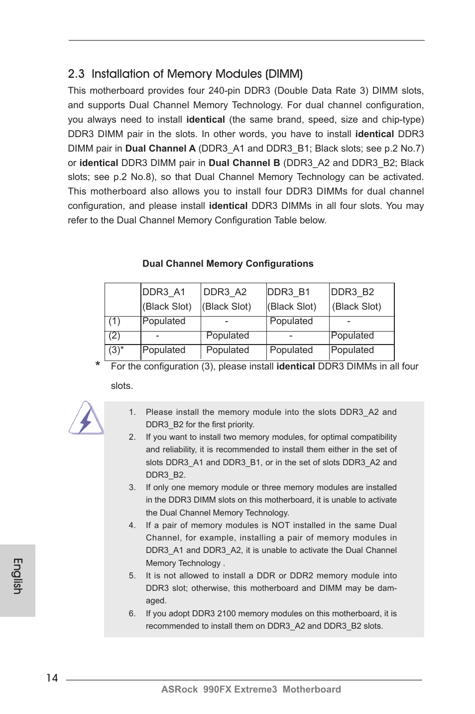 ASRock 990FX Extreme3 User Manual | Page 14 / 182