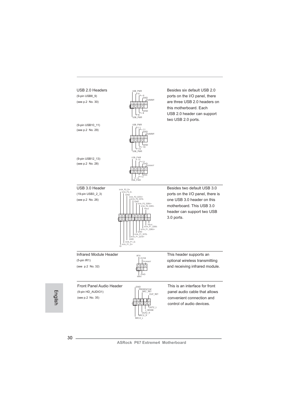 English | ASRock P67 Extreme4 User Manual | Page 30 / 304