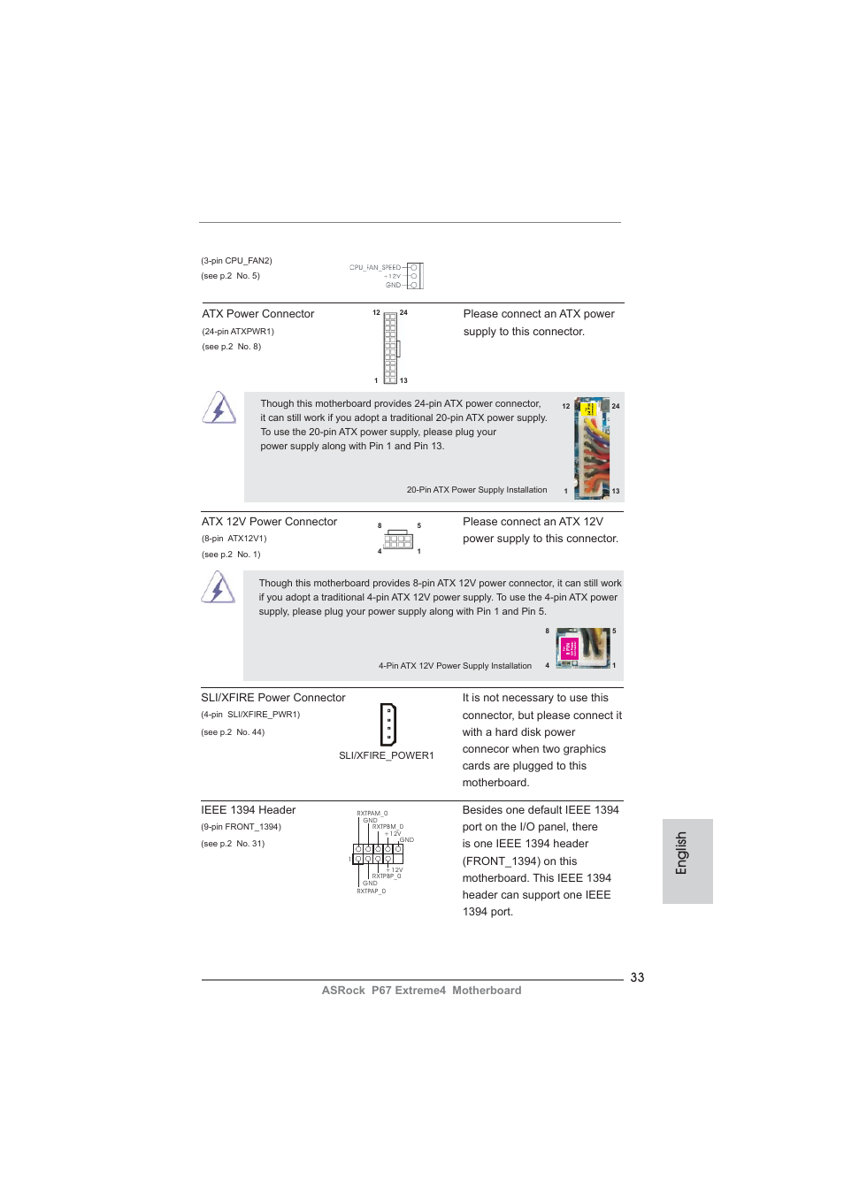 English | ASRock P67 Extreme4 User Manual | Page 33 / 304
