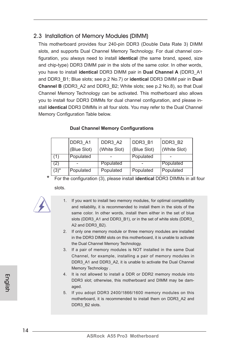 ASRock A55 Pro3 User Manual | Page 14 / 190