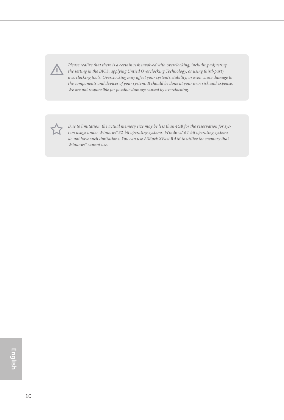 English | ASRock Z87 Extreme3 User Manual | Page 12 / 164