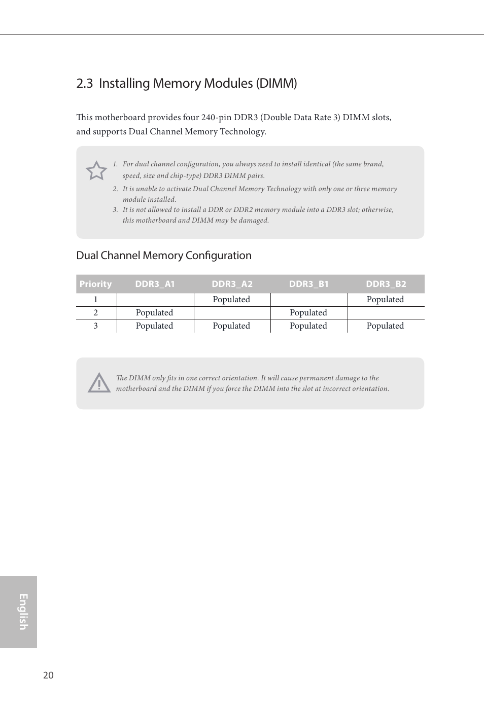 English | ASRock Z87 Extreme3 User Manual | Page 22 / 164