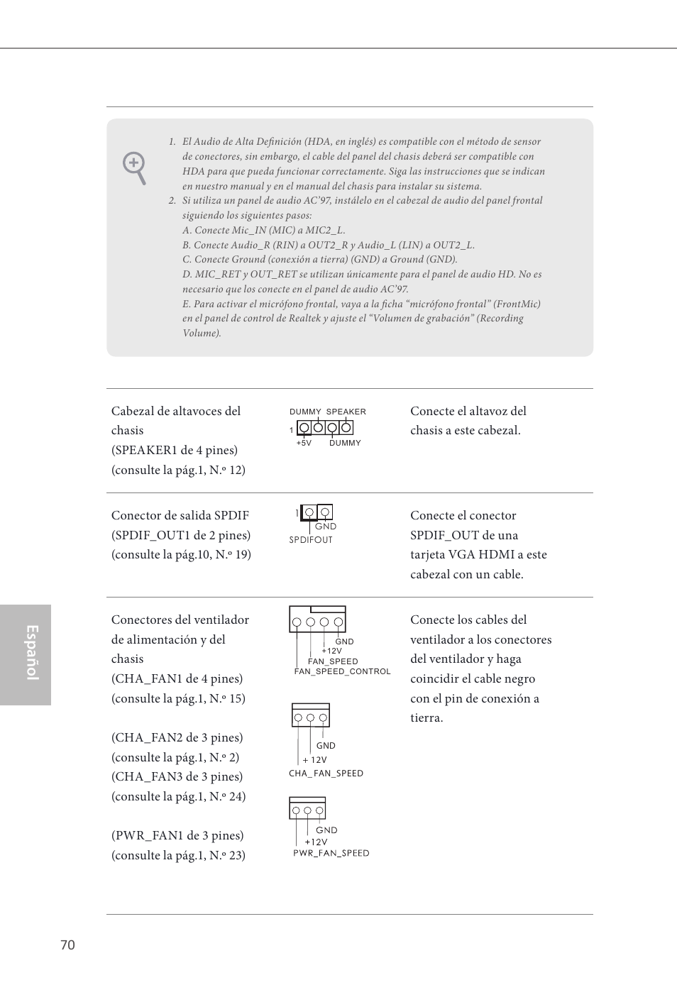 Español | ASRock Z87 Extreme3 User Manual | Page 72 / 164