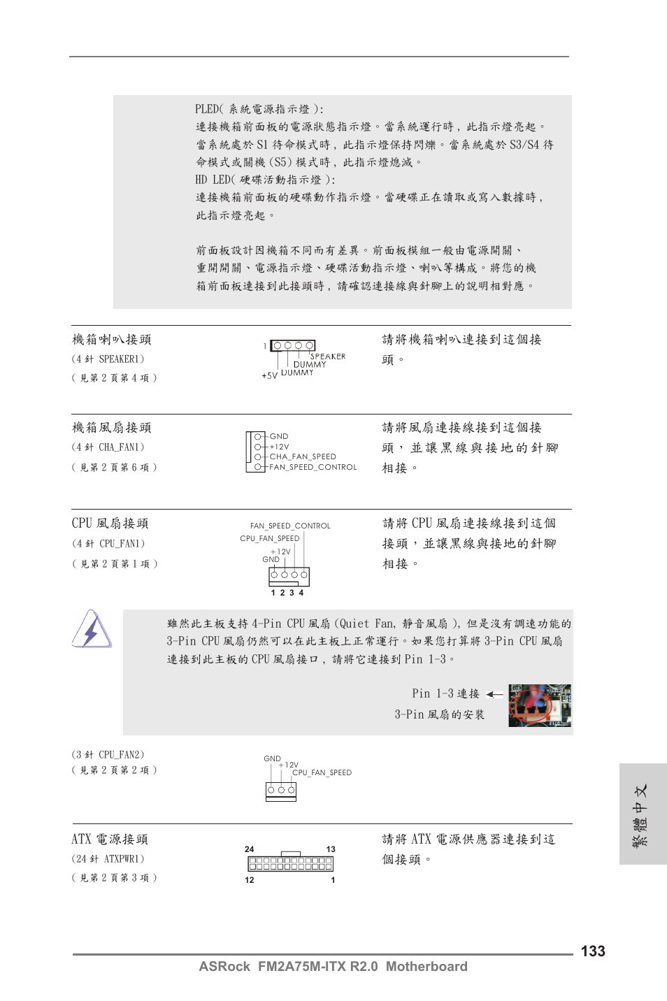 繁體中文 | ASRock FM2A75M-ITX R2.0 User Manual | Page 133 / 146