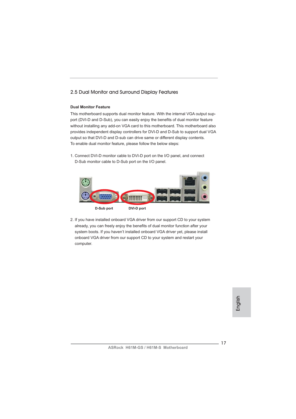ASRock H61M-S User Manual | Page 17 / 162