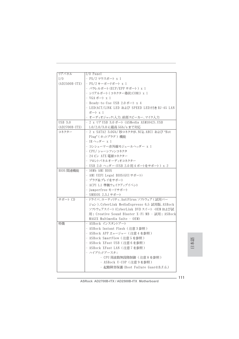 ASRock AD2700B-ITX User Manual | Page 111 / 143