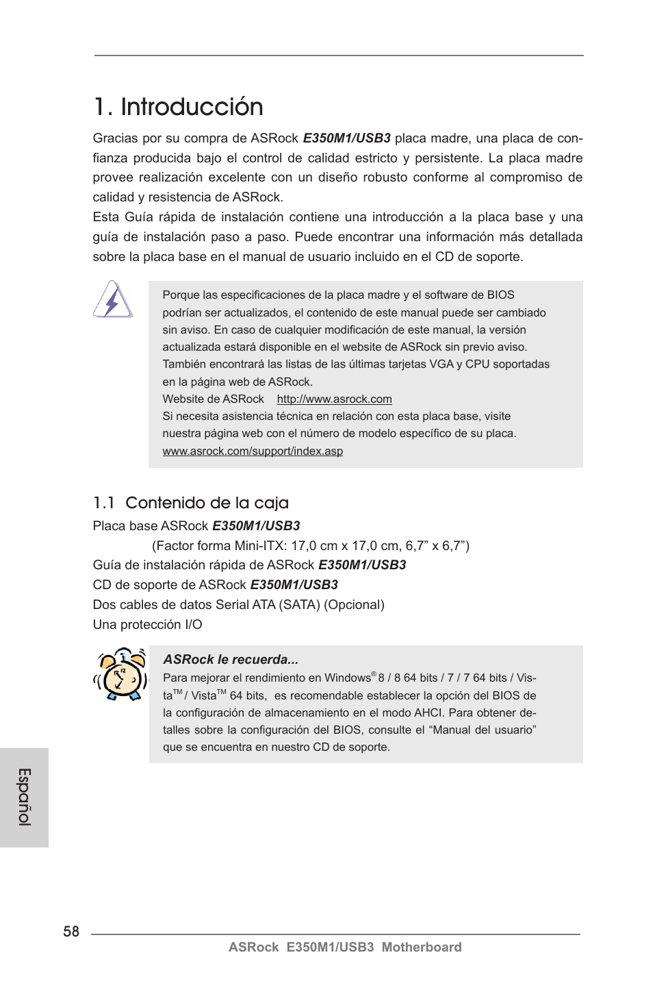 ASRock E350M1__USB3 User Manual | Page 58 / 144