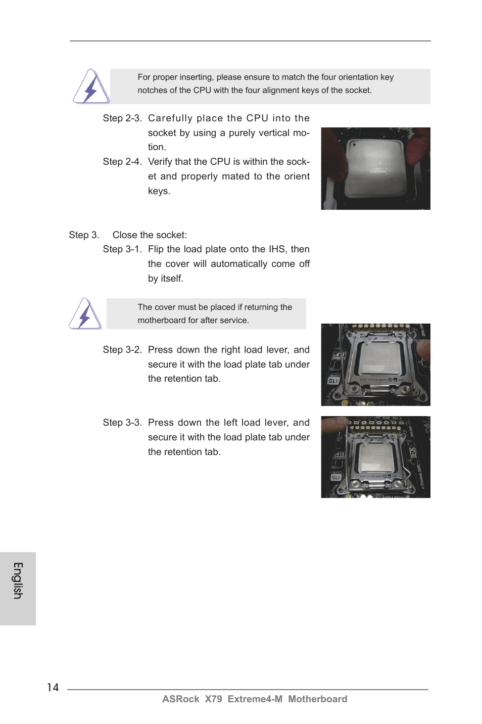 English | ASRock X79 Extreme4-M User Manual | Page 14 / 229