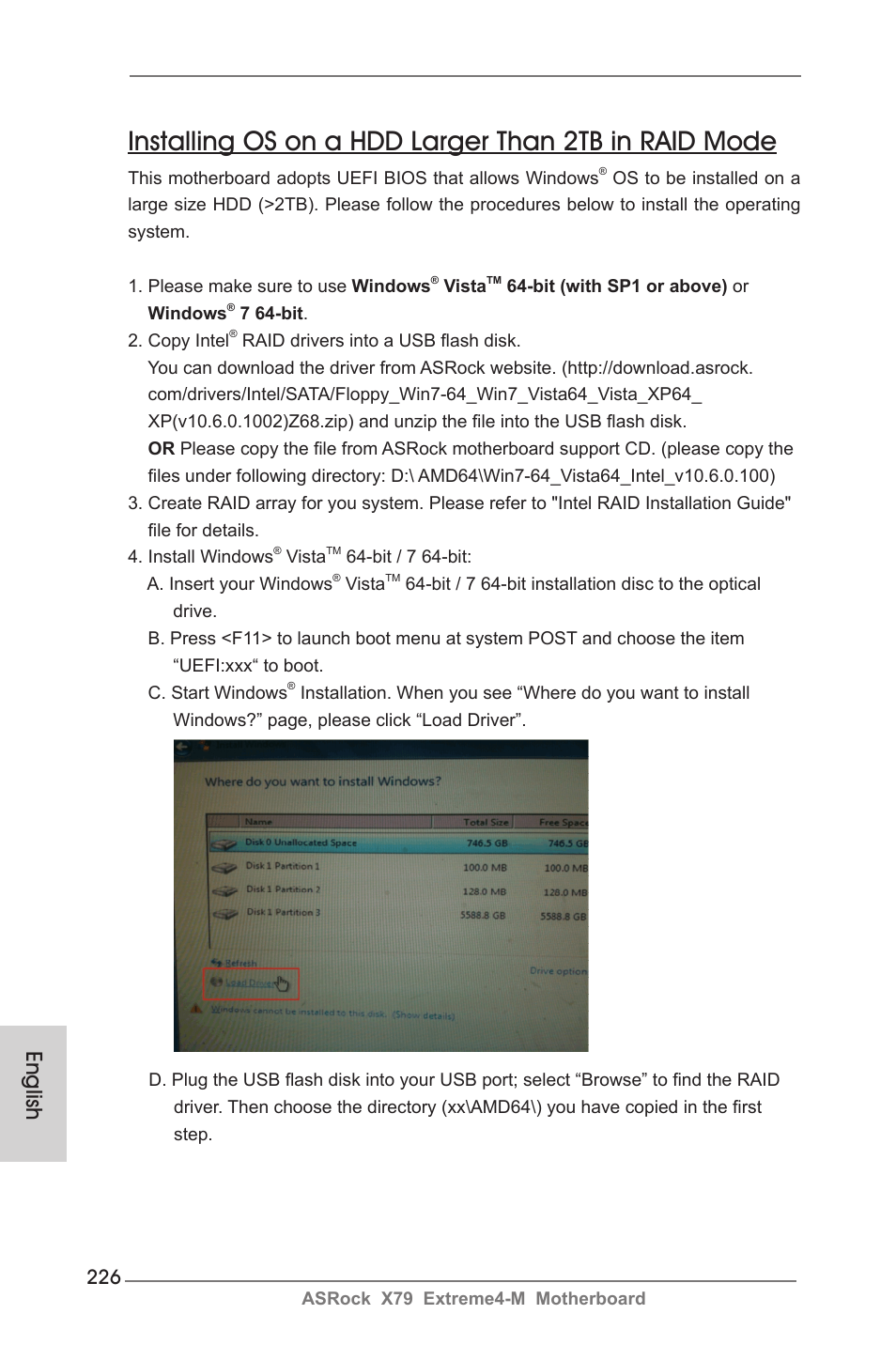English | ASRock X79 Extreme4-M User Manual | Page 226 / 229
