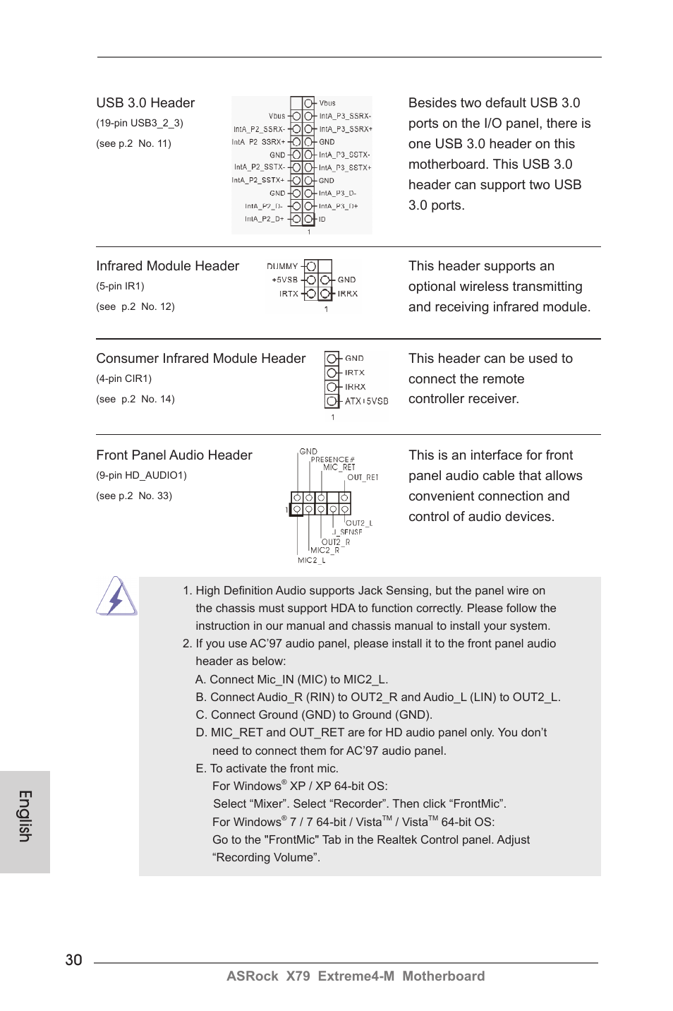English | ASRock X79 Extreme4-M User Manual | Page 30 / 229